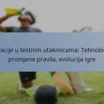 Inovacije u testnim utakmicama: Tehnologija, promjene pravila, evolucija igre