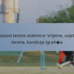 Izazovi testne utakmice: Vrijeme, uvjeti terena, kondicija igrača