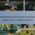 Jednodnevna međunarodna utakmica: Inning, Osvrti, Trajanje utakmice