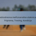 Jednodnevna međunarodna utakmica: Priprema, Trening, Kondicija