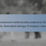 Jednodnevna međunarodna utakmica: Uloge igrača, Redoslijed batinga, Promjene u bacanju