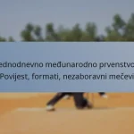 Jednodnevno međunarodno prvenstvo: Povijest, formati, nezaboravni mečevi