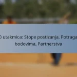 T20 utakmica: Stope postizanja, Potraga za bodovima, Partnerstva