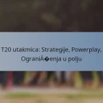 T20 utakmica: Strategije, Powerplay, Ograničenja u polju