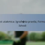 Test utakmica: Igračka pravila, Formati, Ishodi