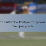 Test utakmica: Kontroverze, Sporovi, Promjene pravila