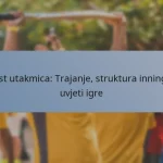 Test utakmica: Trajanje, struktura inninga, uvjeti igre
