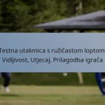 Testna utakmica s ružičastom loptom: Vidljivost, Utjecaj, Prilagodba igrača